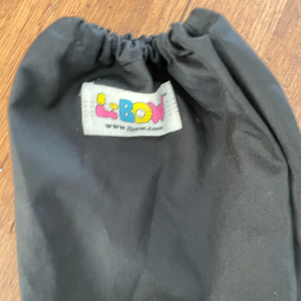 L-Bow Kids Black Waterproof/Breathable Snow Gloves L